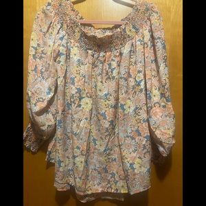 Beautiful Silky Off Shoulder Top